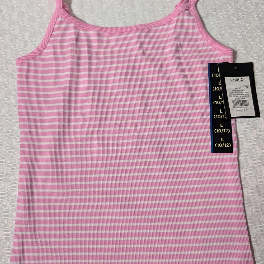 Girls stripe tank